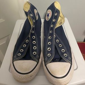 Used navy converse all star